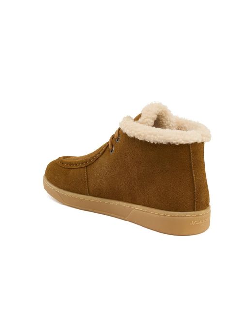 J/Slides Brown Halo Bootie