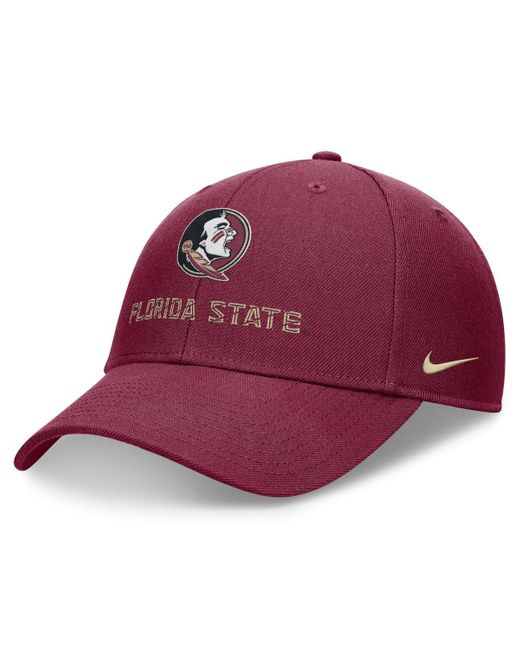Nike Red Florida State Seminoles Primetime Adjustable Hat for men