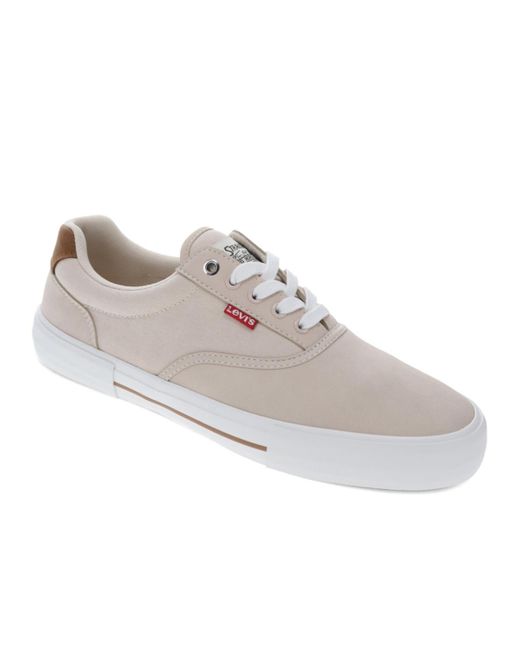 Levi's White Thane Fashion Athletic Lace Up Sneakers for men
