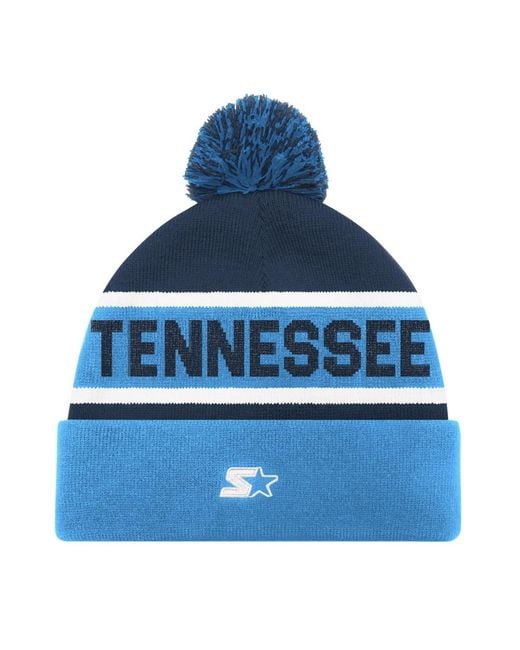 Starter Blue And Tennessee Titans Cuffed