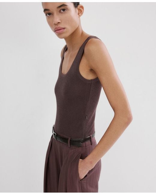 Mango Multicolor Pinstripe Combination Jumpsuit