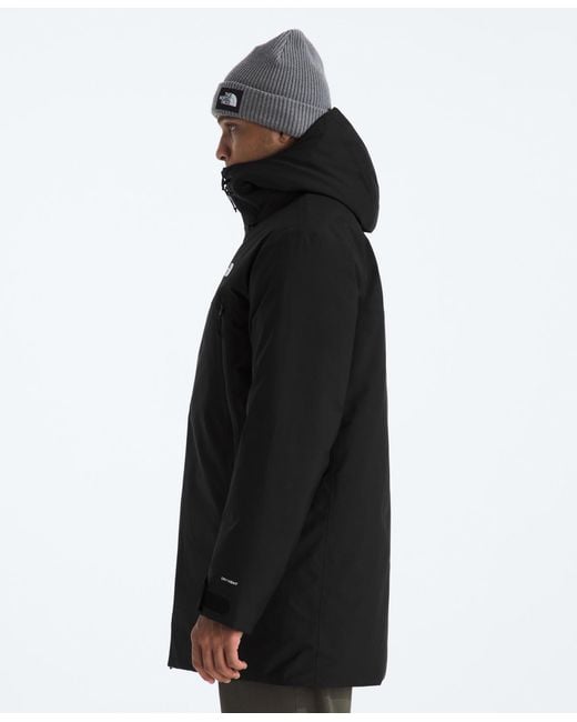 The North Face Black Range Down Parka Jacket for men