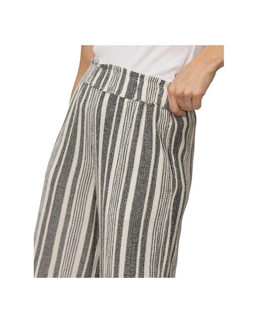 Sanctuary Women's Gray Palm Cotton Wide-leg Pull-on Pants