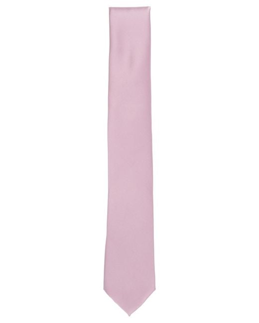 BarIII Purple Solid Tie for men