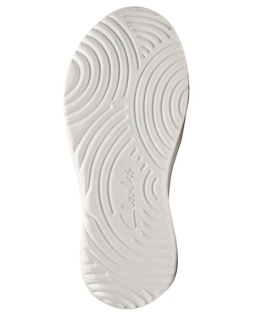 Clarks Pink Cloudsteppers Solevana Weave Slipon