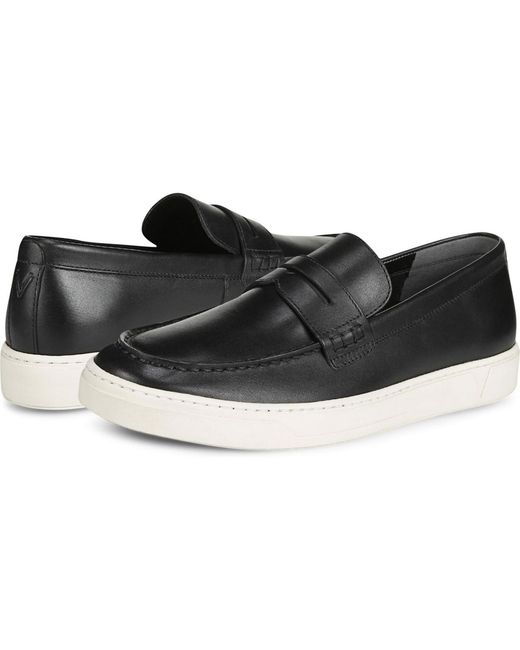 Vionic Black Thompson Loafers for men