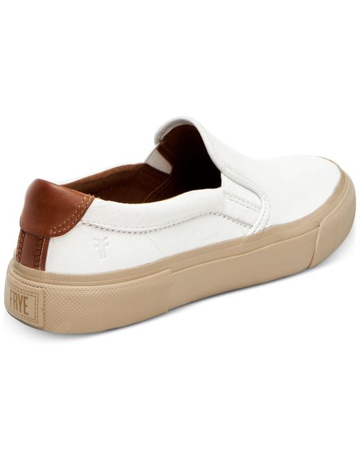 frye slip on sneakers