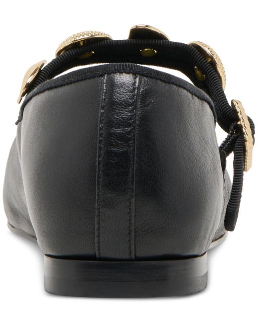 Dolce Vita Black Relan Embellished Mary Jane Flats