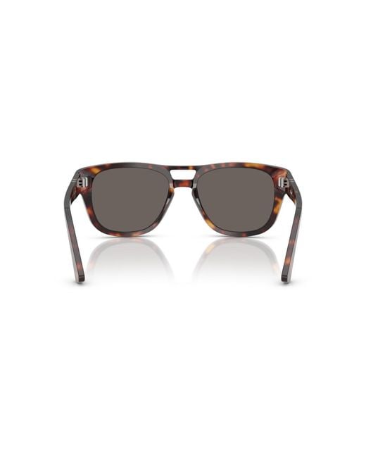 Persol Brown Square Sunglasses