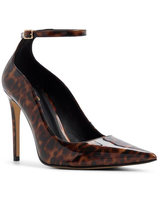 ALDO Brown Antigua Pointed Toe Pumps
