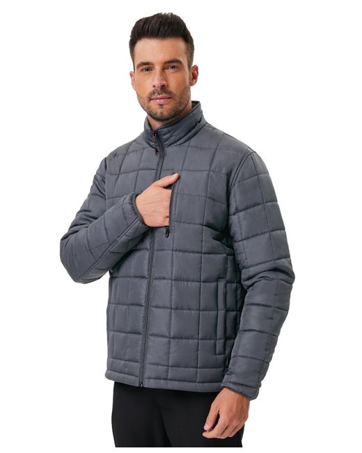 Hawke & Co. Blue Quilted Box Jacket for men