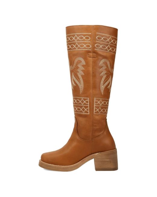 Dingo Brown Avalon Leather Boot