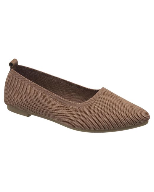 French Connection Brown Caputo Flat