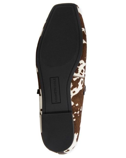 Kenneth Cole Brown Jasper Ballet Flats