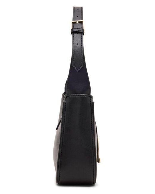 Anne Klein Black Convertible Strap Small Shoulder Bag