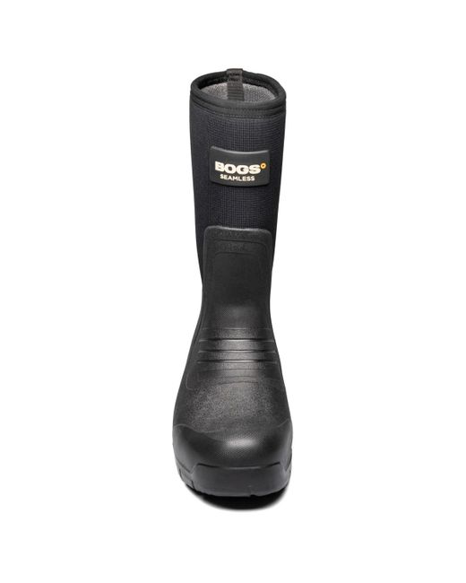 Bogs Black Stockman Ii Work Boot for men