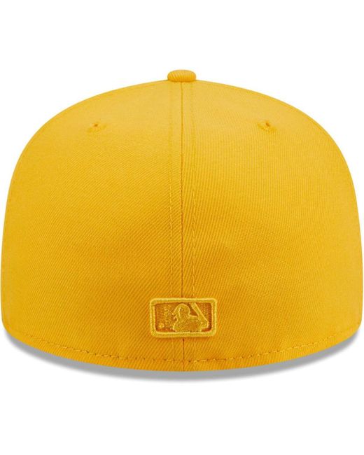 KTZ Yellow Chicago White Sox Color Pack 59fifty Fitted Hat for men