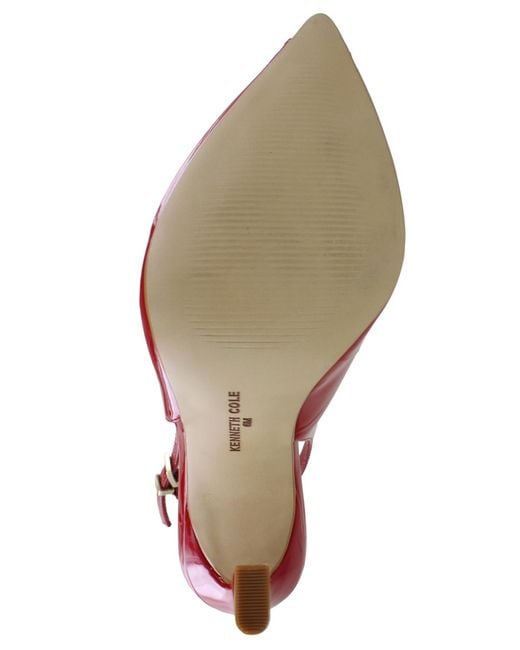 Kenneth Cole Red Priya Slingback Pump