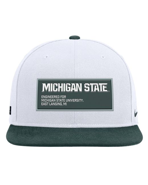 Nike White/navy Penn State Nittany Lions 2025 On-field Patch Pro Dri-fit Snapback Hat for men
