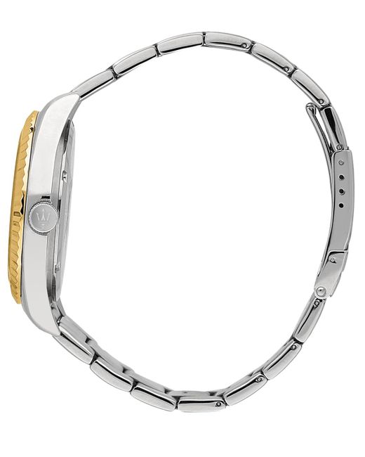 Maserati Metallic Date Stainless-steel Watch for men