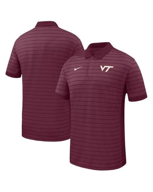 Nike Purple Minnesota Golden Gophers 2025 Early Season Coaches Sideline Victory Stripe Performance Polo Shirt for men