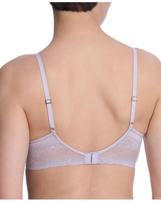 Natori Purple Bliss Perfection Contour Underwire Bra 721154