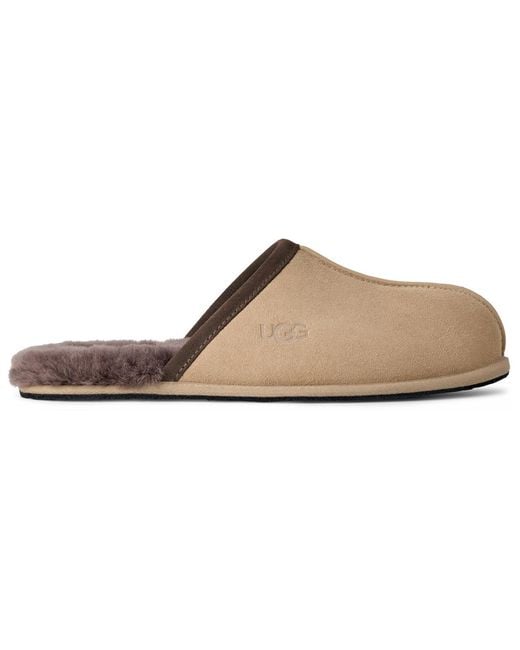 Ugg Brown Scuff Slippers for men