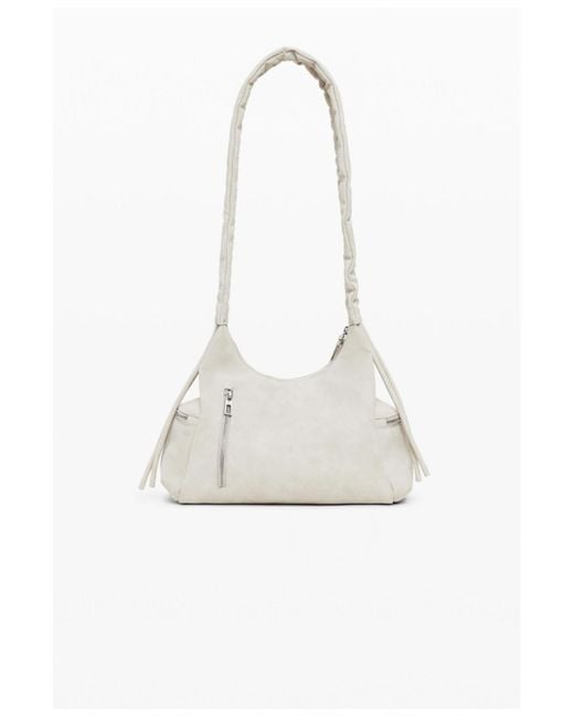 Desigual White Medium 3d Logo Bag