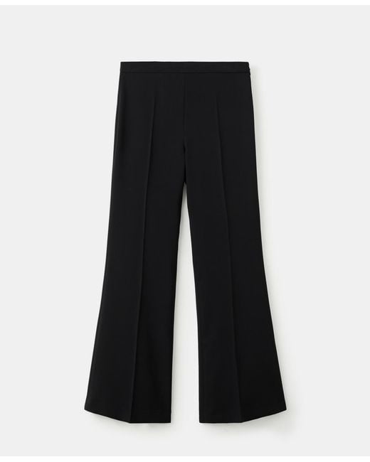 Mango Black High-waist Suits Pants
