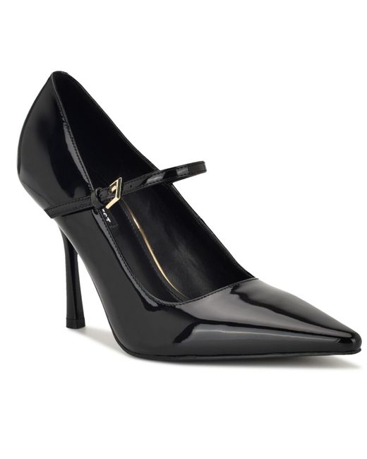 Nine West Black Jinnie Mary Jane Stiletto Pumps