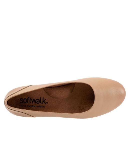 Softwalk® Brown Shiraz Flat