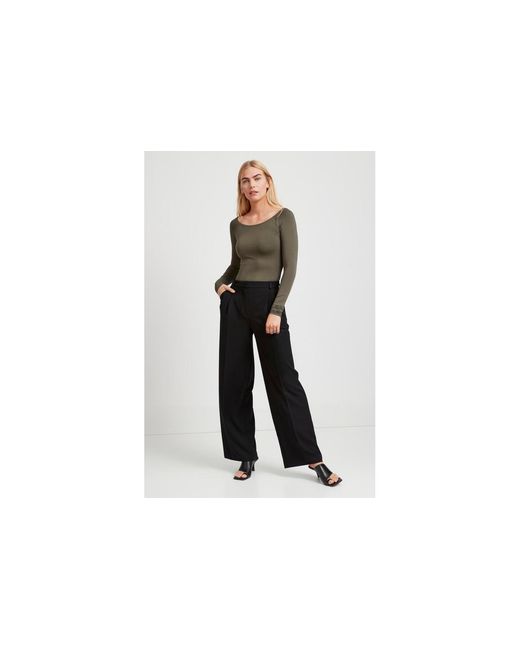MARCELLA Black Rosa Top