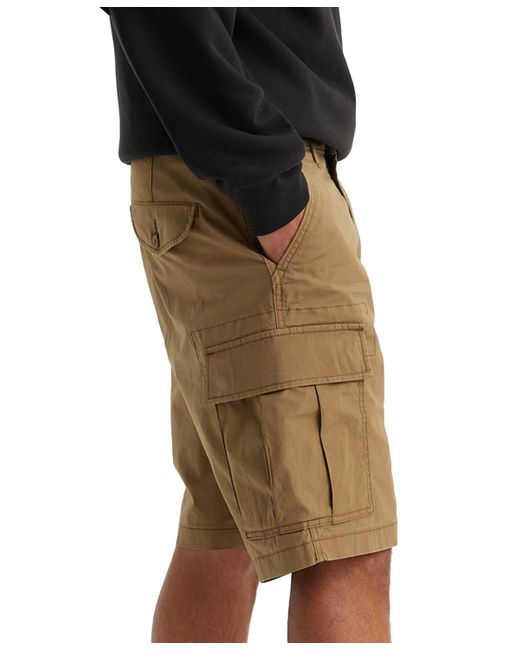 Levi's Green Carrier Loose-fit 9.5" Stretch Cargo Shorts for men