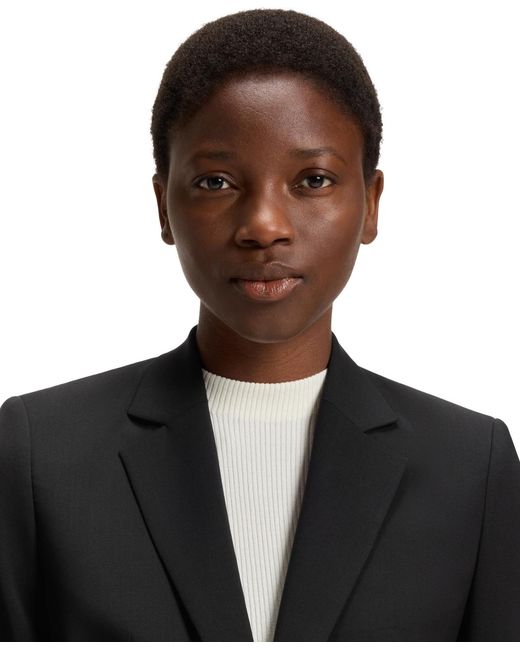Boss Black Boss By Regular-fit Button-up Jacket