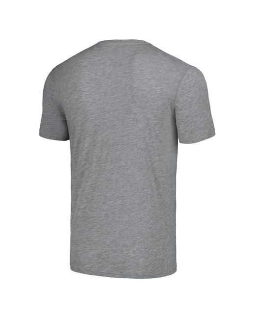 Homage Gray And Jrue Holiday And Kristaps Porzingis Boston Celtics Nba Jam Tri-blend T-shirt