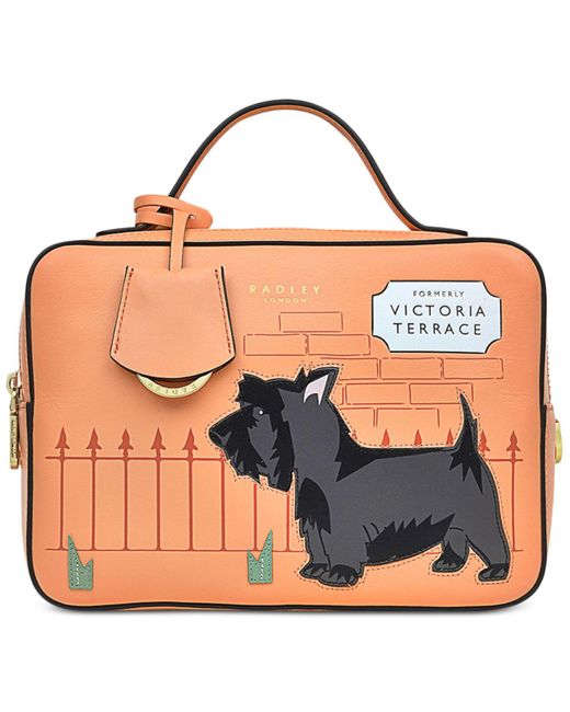 Radley Leather Radley And Friends Small Zip Top Crossbody Lyst