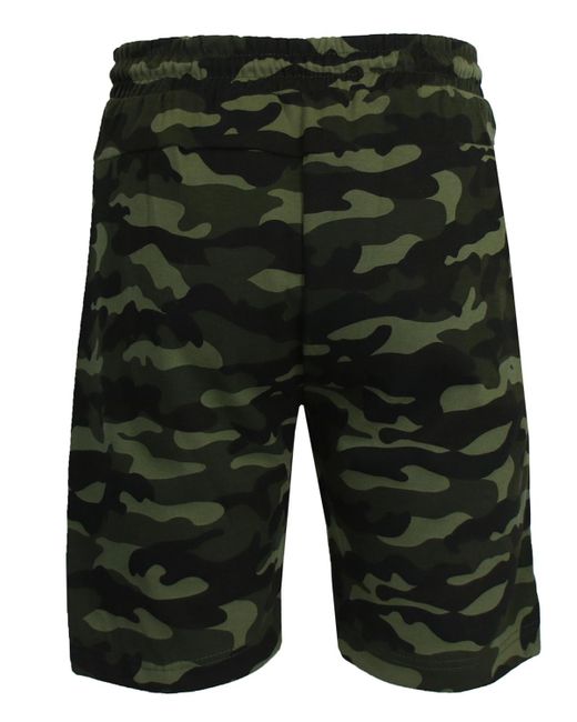 Wicked Stitch Gray Slim Fit Tech Fleece Performance Active jogger Shorts for men