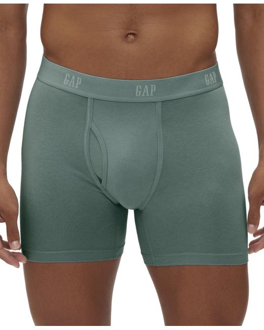 Gap Green 3-pk. Stretch Boxer Briefs for men