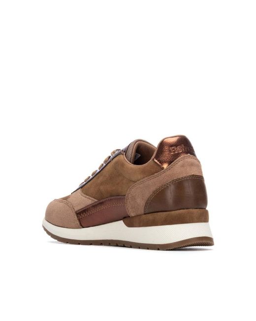Xti Brown Casual Sneakers Refresh Collection By