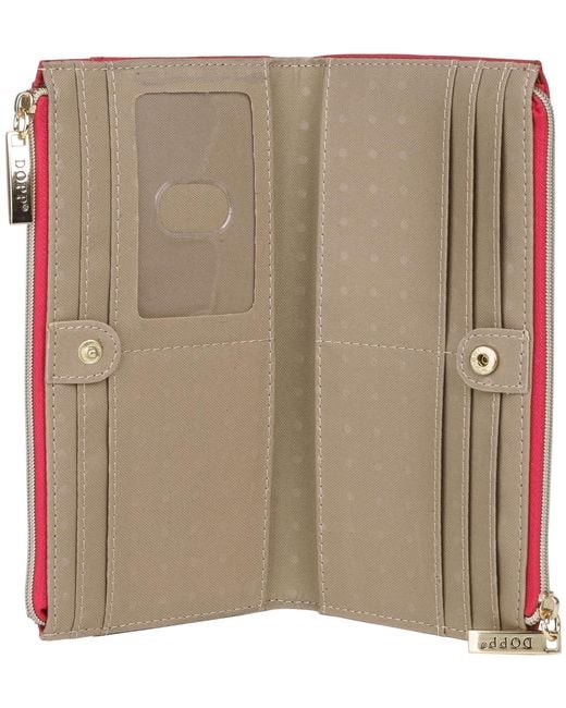 Dopp Red Small Cosmopolitan Wallet