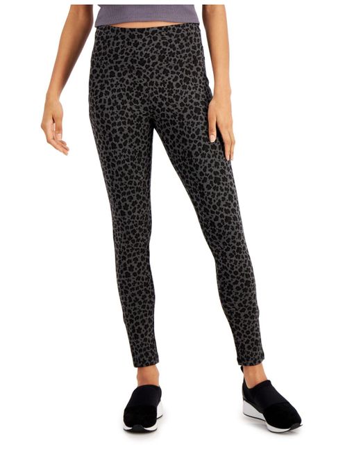 macys black leggings