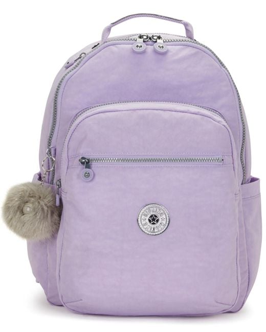 Kipling Seoul Medium Backpack in Purple Lyst