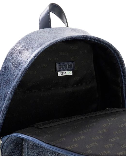 Guess Blue Milano Compact Backpack for men