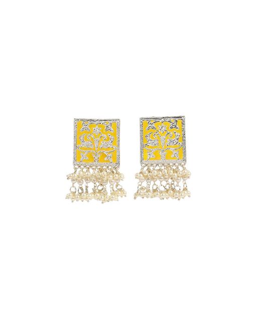 SOH Metallic The Niloufar Drop Earrings