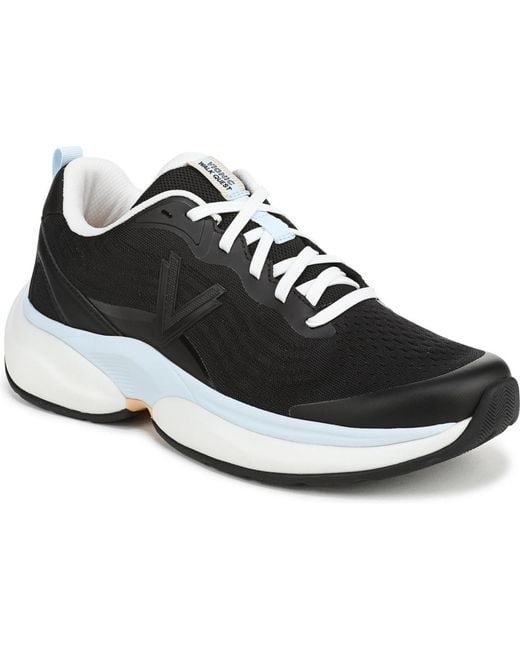 Vionic Black Walk Quest Walking Shoes