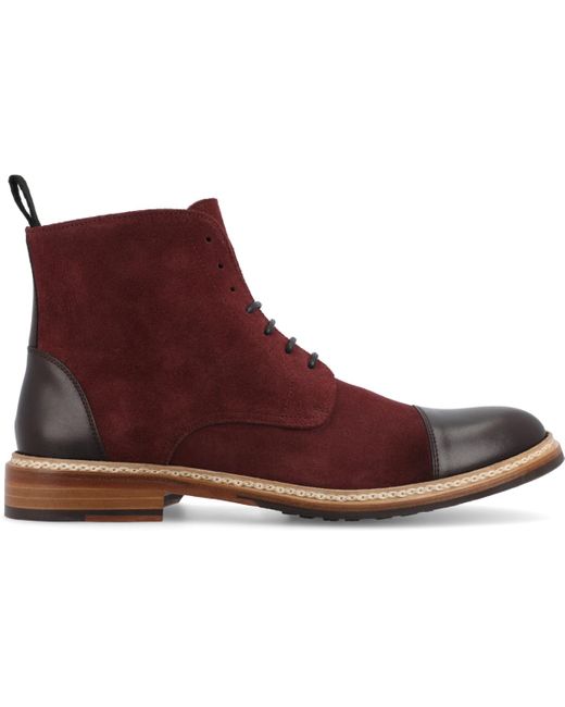 Taft Purple The Troy Lace Up Boot for men