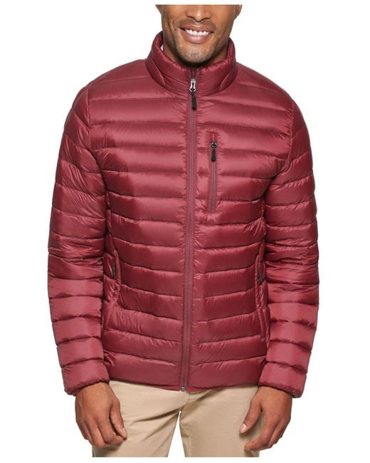 Club Room Synthetic Quilted Packable Puffer Jacket, Created For Macy's