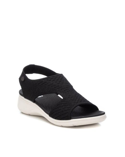 Xti Blue Flat Sandals