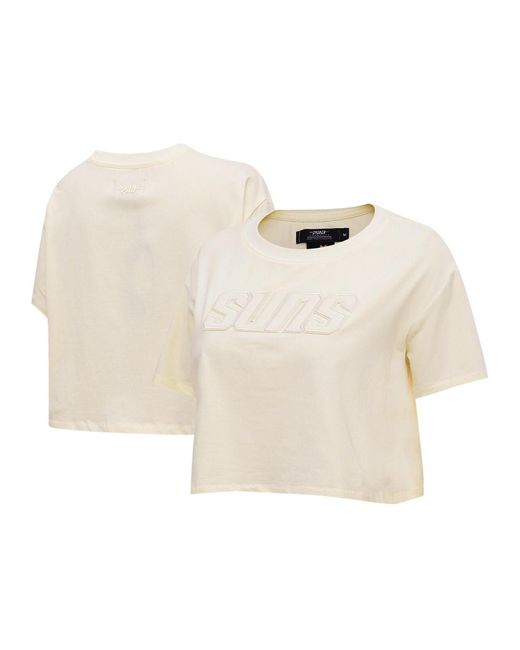 Pro Standard Phoenix Suns Neutral Mens Short Sleeve Shirt (Beige)