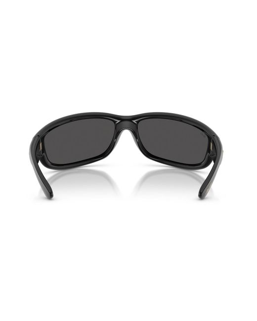 Ray-Ban Black Ultra Wrap 003 Next Generation Collection Sunglasses